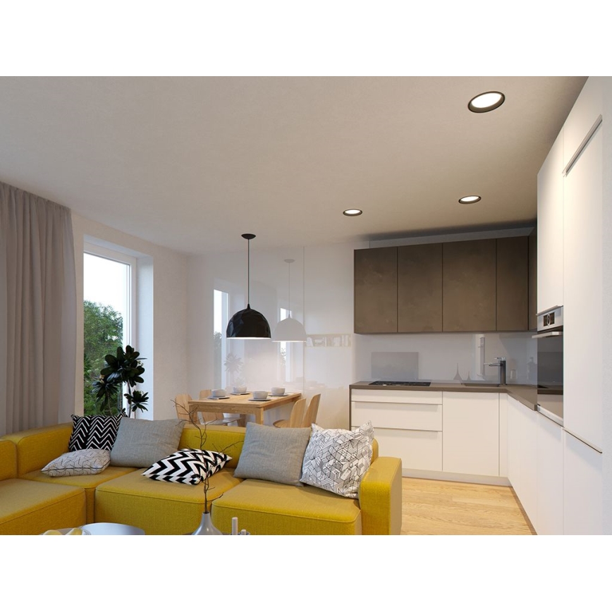 LED2 - Luce da bagno da incasso LED ZETA LED/25W/230V 3000K IP44