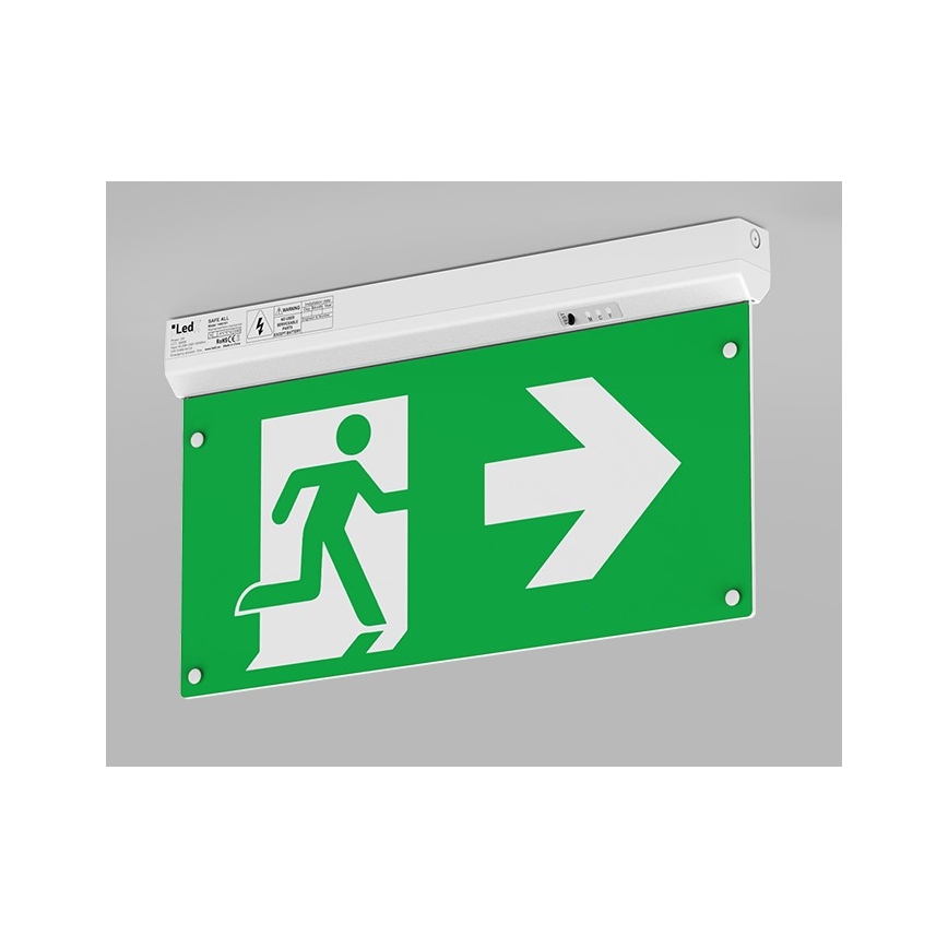 LED2 - Luce di emergenza SAFE ALL LED/2W/3,6V 6000K IP40