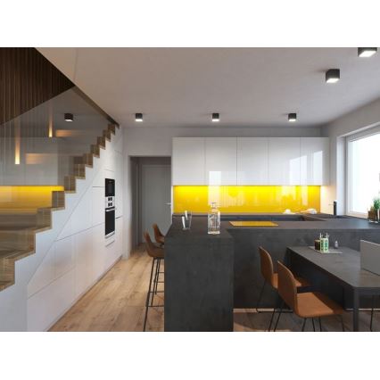 LED2 - Plafoniera LED da esterno CUBE LED/12W/230V antracite IP54