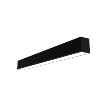 LED2 - Plafoniera LED LINO, 24 W, 230 V, 3000/3500/4000 K, 90 cm, nera