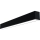 LED2 - Plafoniera LED LINO LED/24W/230V 3000K/3500K/4000K nero 90 cm