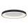 LED2 - Plafonnier à intensité variable BELLA LED/80W/230V 3000K/4000K noir