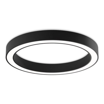 LED2 - Plafonnier à intensité variable SATURN LED/60W/230V 3000K/4000K noir