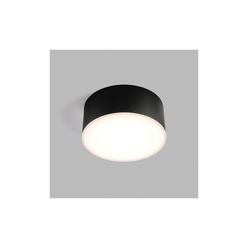 LED2 - Plafonnier BUTTON LED/12W/230V CRI 90 noir