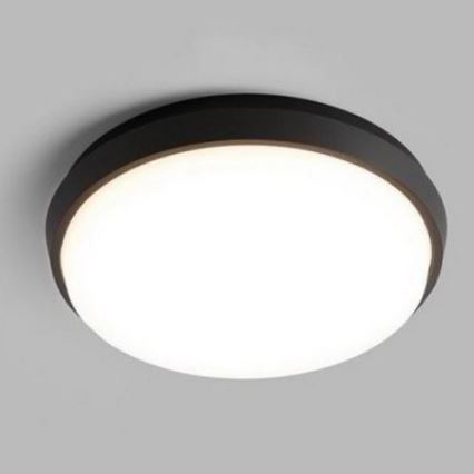 LED2 - Plafonnier LED d'extérieur LUNA LED/25W/230V  IP54 rond
