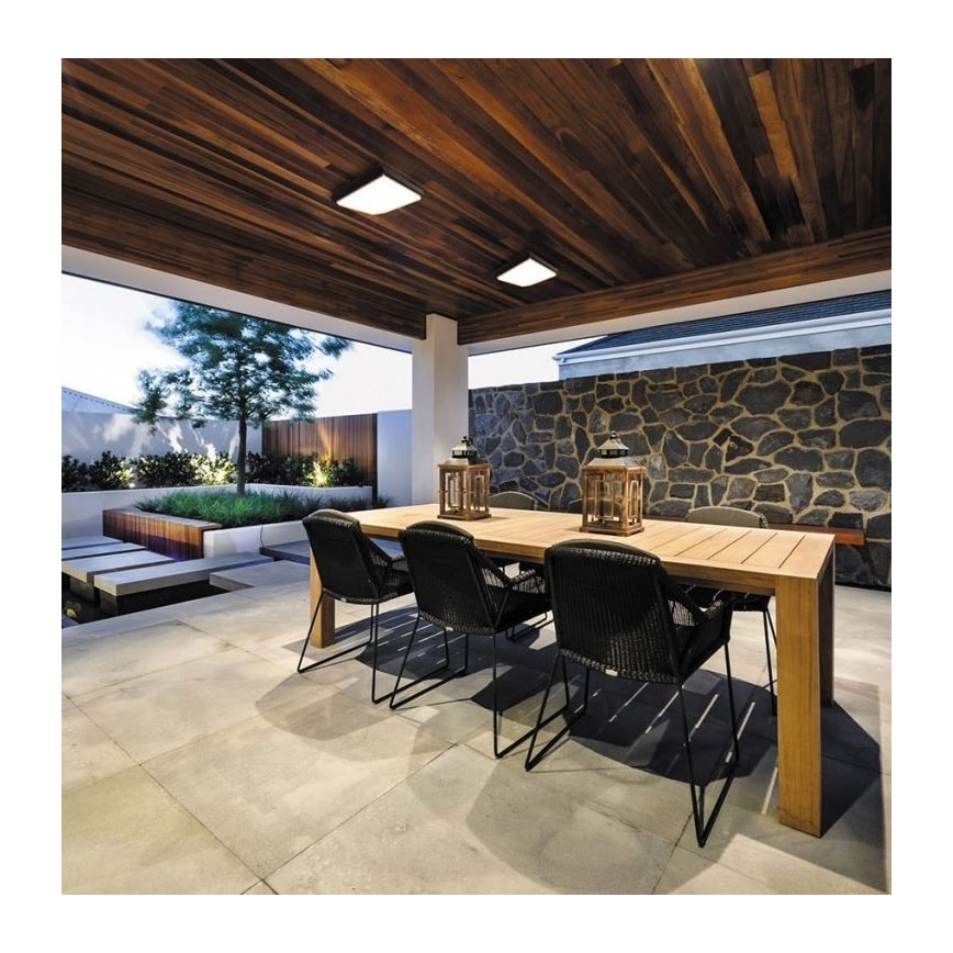 LED2 - Plafonnier LED extérieur QUADO LED/10W/230V anthracite IP54