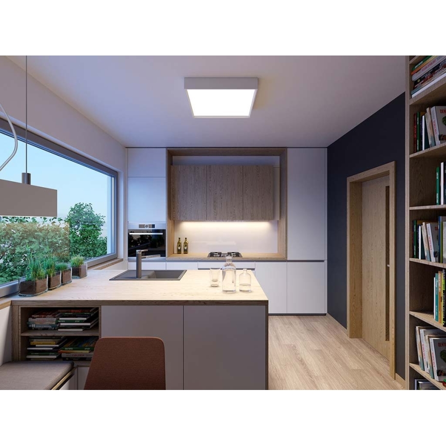 LED2 - Plafonnier LED MILO LED/30W/230V blanc 3000/4000K