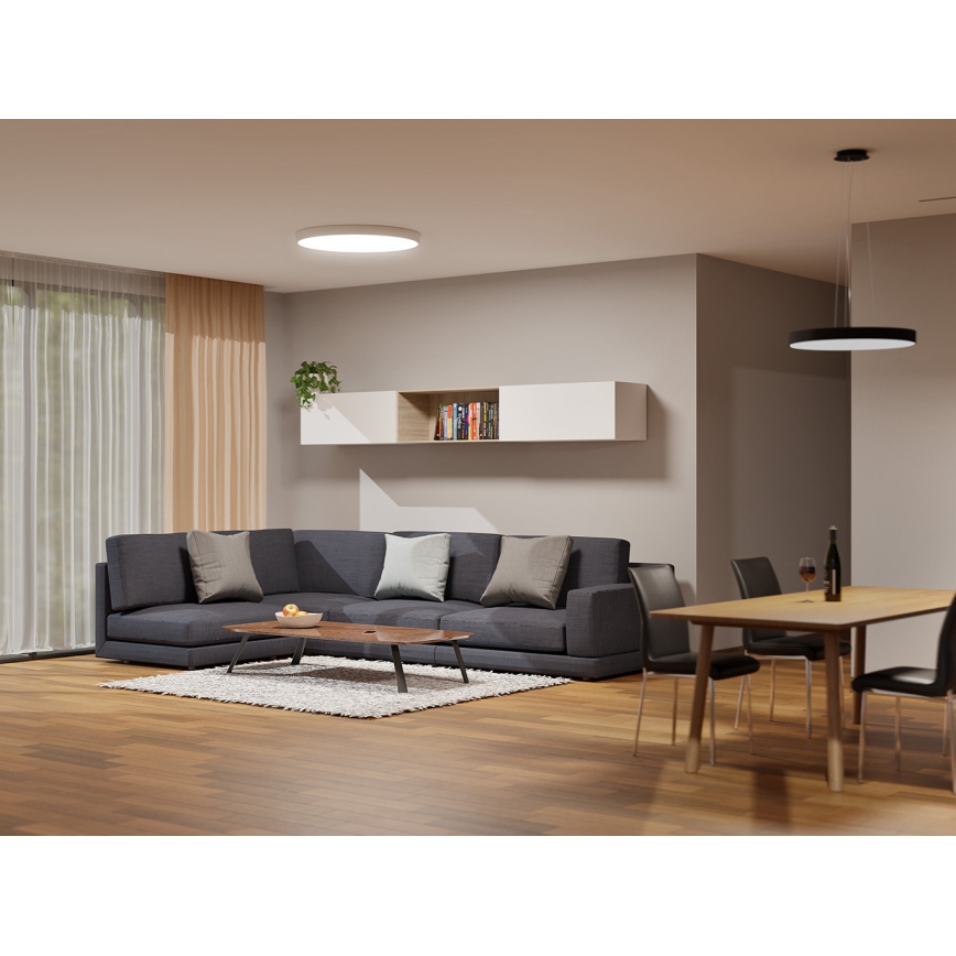 LED2 - Plafonnier LED MONO SLIM LED/60W/230V 3000K/4000K Ø 60 cm blanc