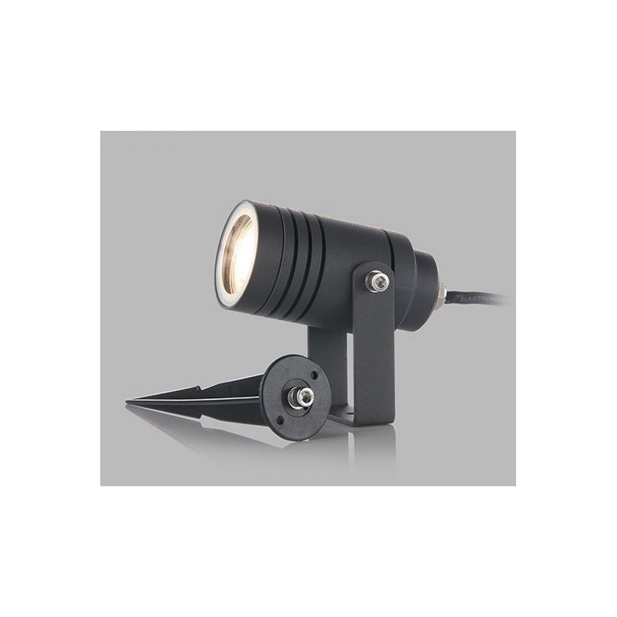 LED2 - Projecteur NAVY 1xGU10/42W/230V anthracite IP54