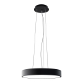 LED2 - suspension sur câble MONO SLIM LED/30W/230V 2700/3000K/4000K Ø 40 cm noir