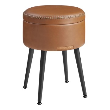 Lederhocker CORE, Cognac