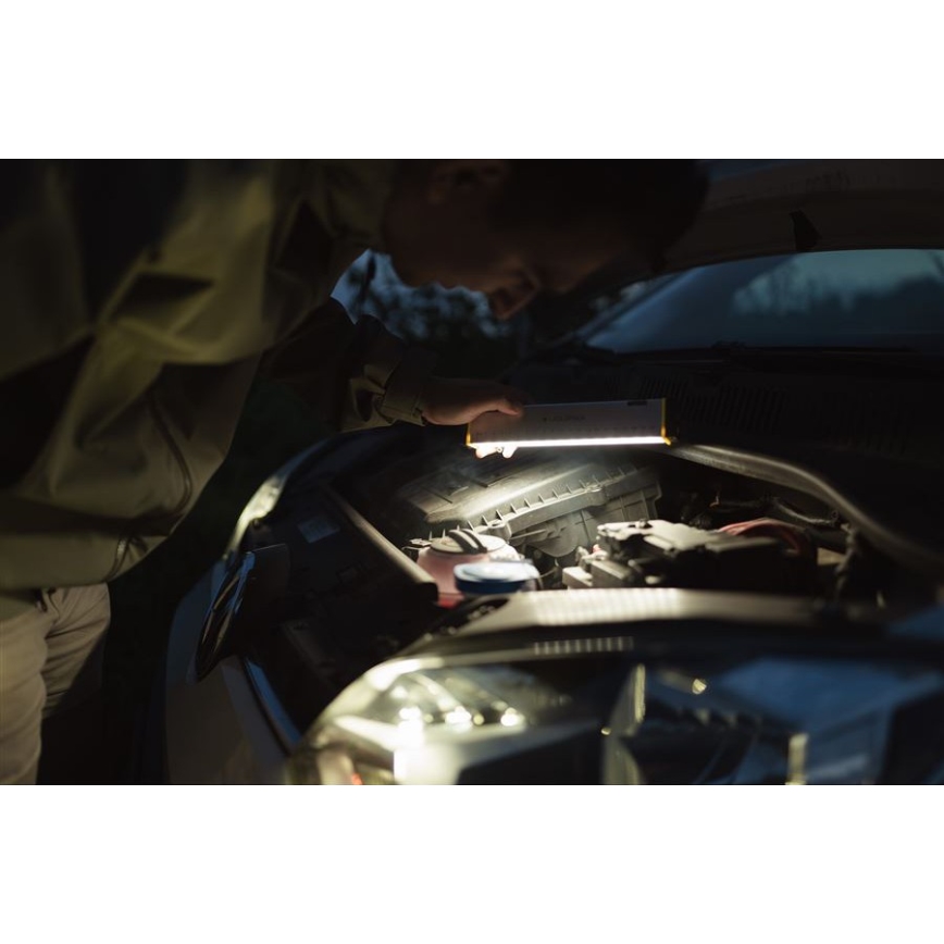 Ledlenser AF2R - Dimmbare, wiederaufladbare LED-Arbeitslampe, IP54, 1000 lm, bis zu 50 h Laufzeit, 4810 mAh