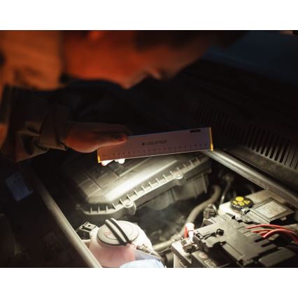 Ledlenser AF2R - Dimmbare, wiederaufladbare LED-Arbeitslampe, IP54, 1000 lm, bis zu 50 h Laufzeit, 4810 mAh