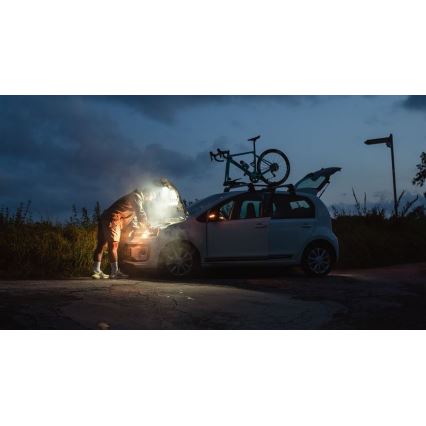 Ledlenser AF2R - Lampe de travail rechargeable LED dimmable, IP54, 1000 lm, autonomie 50 h
