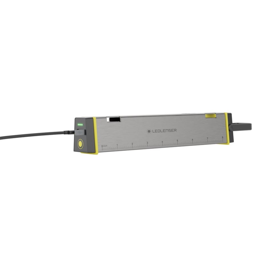 Ledlenser AF2R - Lampe de travail LED rechargeable à intensité réglable, IP54, 1000 lm, 50 h d'autonomie, 4810 mAh