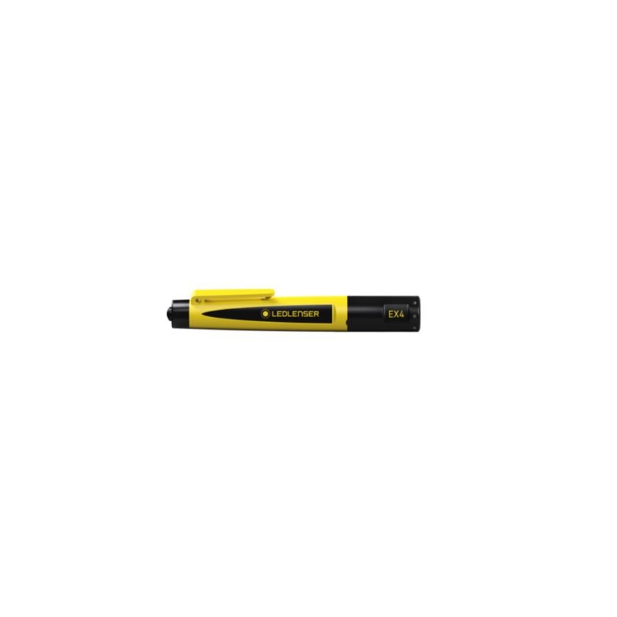 Ledlenser EX4 - Lampe torche LED/2xAAA IP66 50 lm jaune