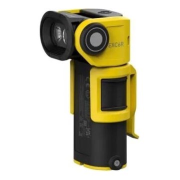 Ledlenser EXC6R - Torcia ricaricabile a LED dimmerabile, batteria 1900 mAh, IP68, 300 lm, autonomia 10 h