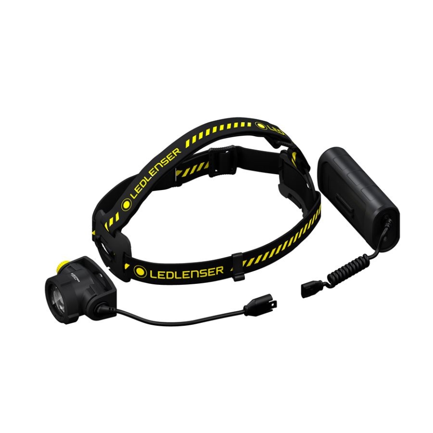 Ledlenser H15R WORK - dimmbare, wiederaufladbare LED-Stirnlampe LED/4800 mAh IP67 2500 lm 70 h schwarz