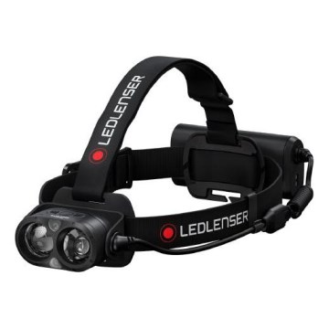 Ledlenser H19R CORE - lampada frontale ricaricabile dimmerabile LED, batteria 4800 mAh, IP67, 3500 lm, autonomia fino a 20 h, nera
