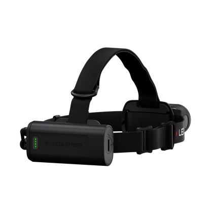 Ledlenser H19R CORE - Lampe frontale LED rechargeable à intensité variable, 4800 mAh, IP67, 3500 lm, jusqu'à 20 h d'autonomie, noire