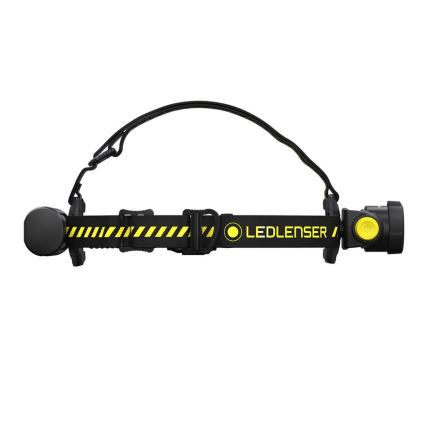 Ledlenser H7R WORK - Lampada frontale ricaricabile a LED dimmerabile LED/4800 mAh IP67 1000 lm 60 h nera