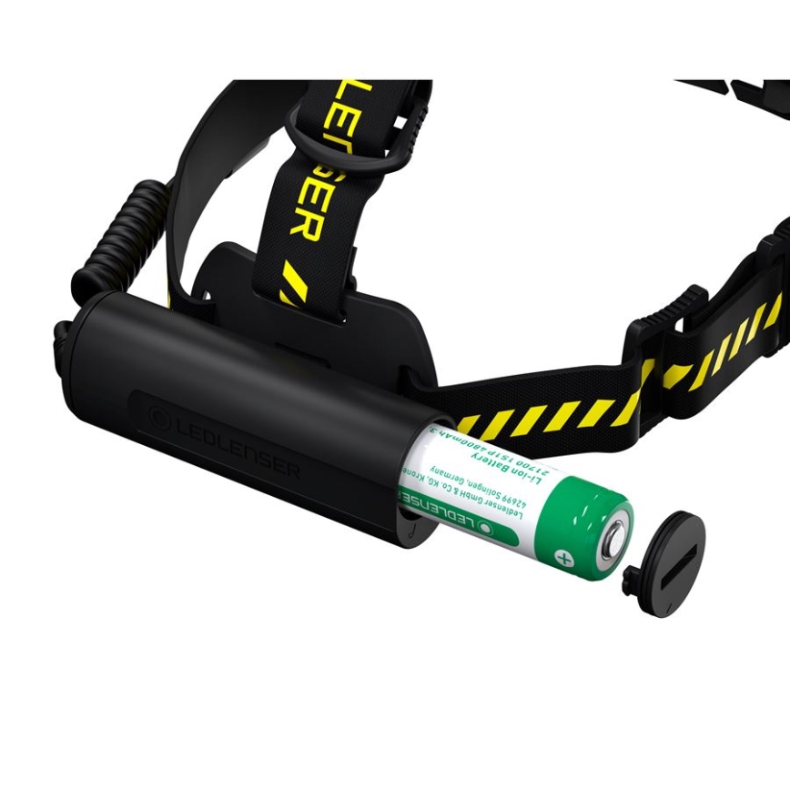 Ledlenser H7R WORK - Lampada frontale ricaricabile a LED dimmerabile LED/4800 mAh IP67 1000 lm 60 h nera