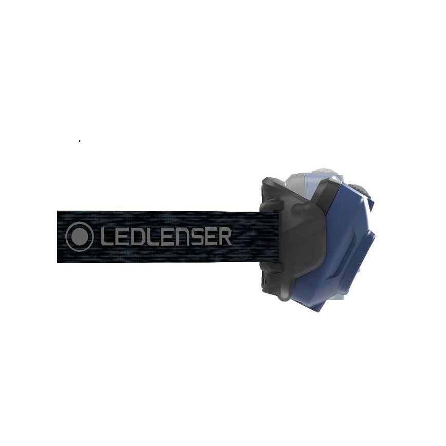 Ledlenser HF4R Core - Lampe frontale LED rechargeable à intensité variable/1000 mAh IP68 500 lm 35 h bleue