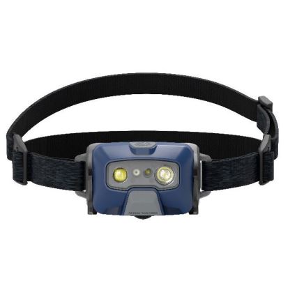Ledlenser HF6R Core - dimmbare, wiederaufladbare LED-Stirnlampe, 2000 mAh, IP68, 800 lm, 60 h, blau