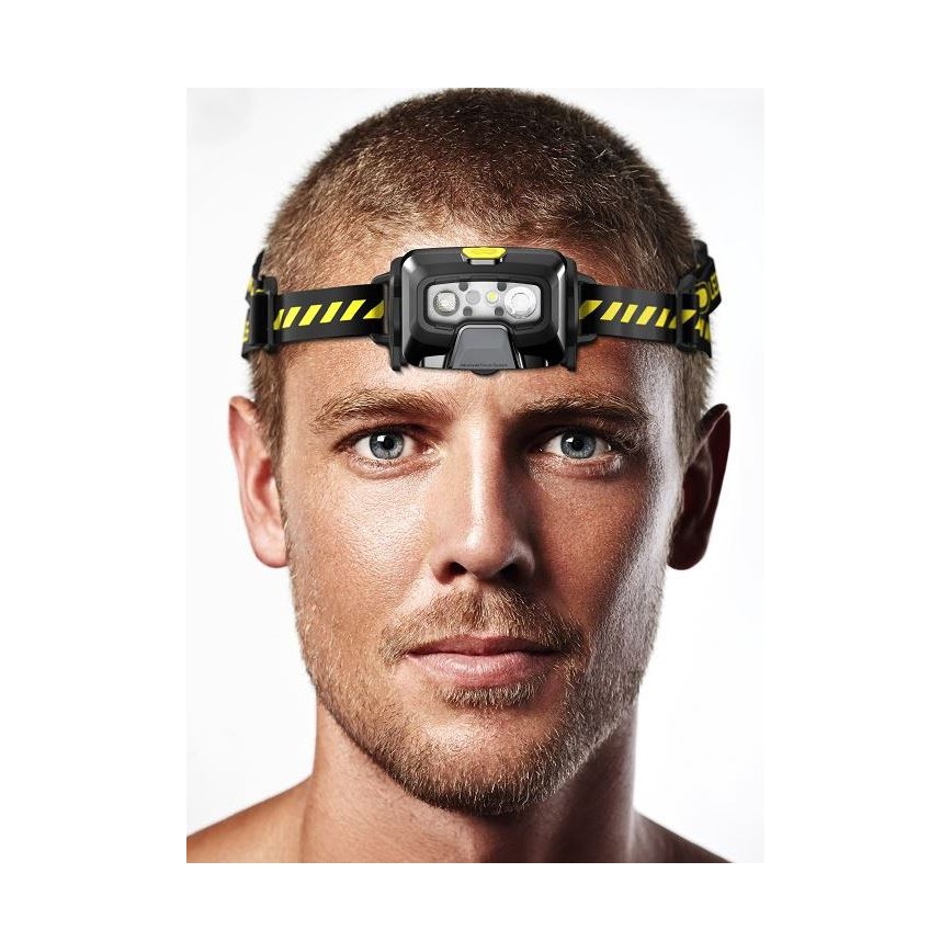 Ledlenser HF6R Work - Lampada frontale ricaricabile LED a intensità regolabile, 2000 mAh, IP68, 800 lm, 60 h, nera