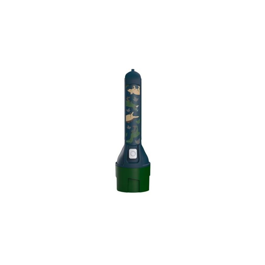 Ledlenser KIDBEAM4 DINO - lampe torche LED pour enfants à intensité réglable / 2xAAA IP44 verte
