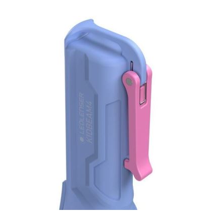 Ledlenser KIDBEAM4 RAINBOW - lampe de poche pour enfants à luminosité réglable LED/2xAAA IP44 violette