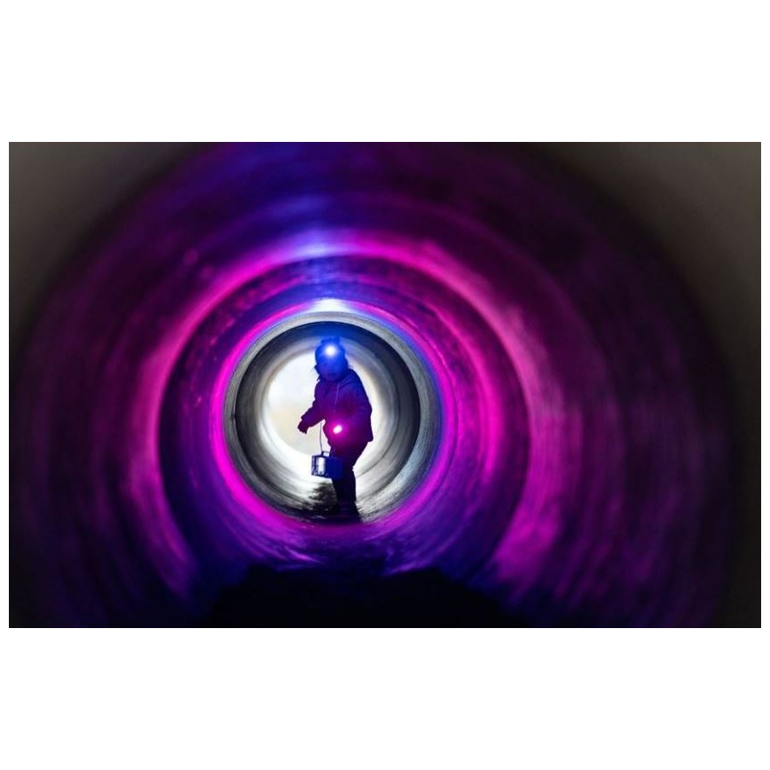 Ledlenser KIDBEAM4 RAINBOW - dimmbare Kinder-Taschenlampe LED/2xAAA IP44 violett