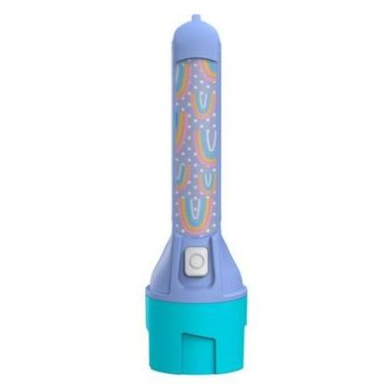 Ledlenser KIDBEAM4 RAINBOW - Torcia dimmerabile per bambini a LED/2xAAA IP44 viola