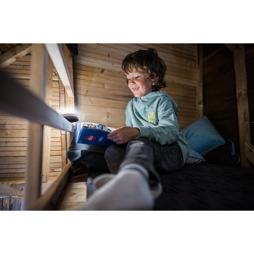 Ledlenser KIDCAMP6 DINO - dimmbare tragbare LED-Leuchte LED/3xAAA IP44 grün