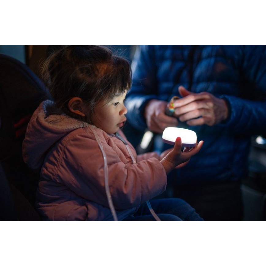 Ledlenser KIDCAMP6 RAINBOW - Dimmbare tragbare LED-Lampe LED/3xAAA IP44 blau