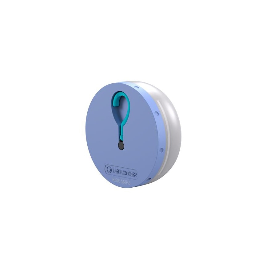 Ledlenser KIDCAMP6 RAINBOW - Lampe LED portable dimmable, 3xAAA, IP44, bleue