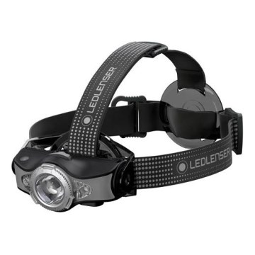 Ledlenser MH11 - Lampe frontale rechargeable à LED, à intensité réglable, 3200 mAh, IP54, 1000 lm, autonomie jusqu'à 100 h, noir