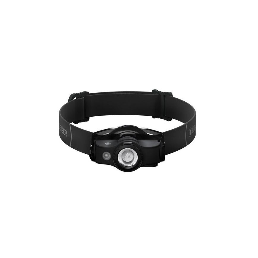Ledlenser MH4 - LED-Stirnlampe, dimmbar, wiederaufladbar LED/750 mAh IP54 400 lm 35 h schwarz
