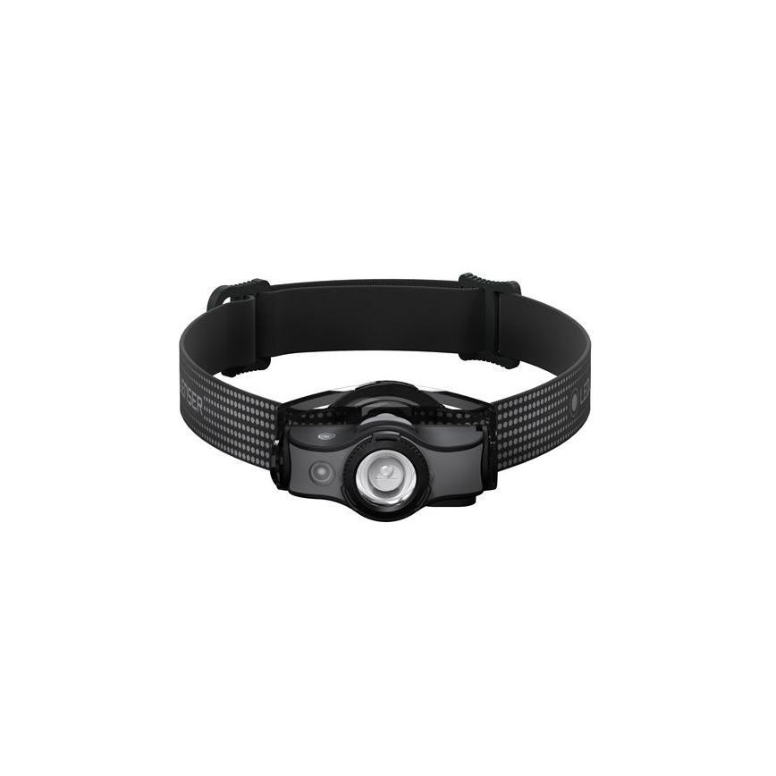 Ledlenser MH5 - Lampada frontale ricaricabile dimmerabile a LED/1xAA/750 mAh IP54 400 lm 35 h nera/grigia