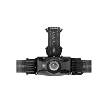 Ledlenser MH7 - Lampe frontale rechargeable à LED, à intensité réglable LED/1550 mAh IP54 600 lm 40 h noir/gris