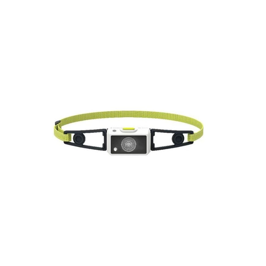 Ledlenser NEO1R - Torcia frontale ricaricabile a LED dimmerabile, 730 mAh, IP67, 250 lm, 15 h, verde