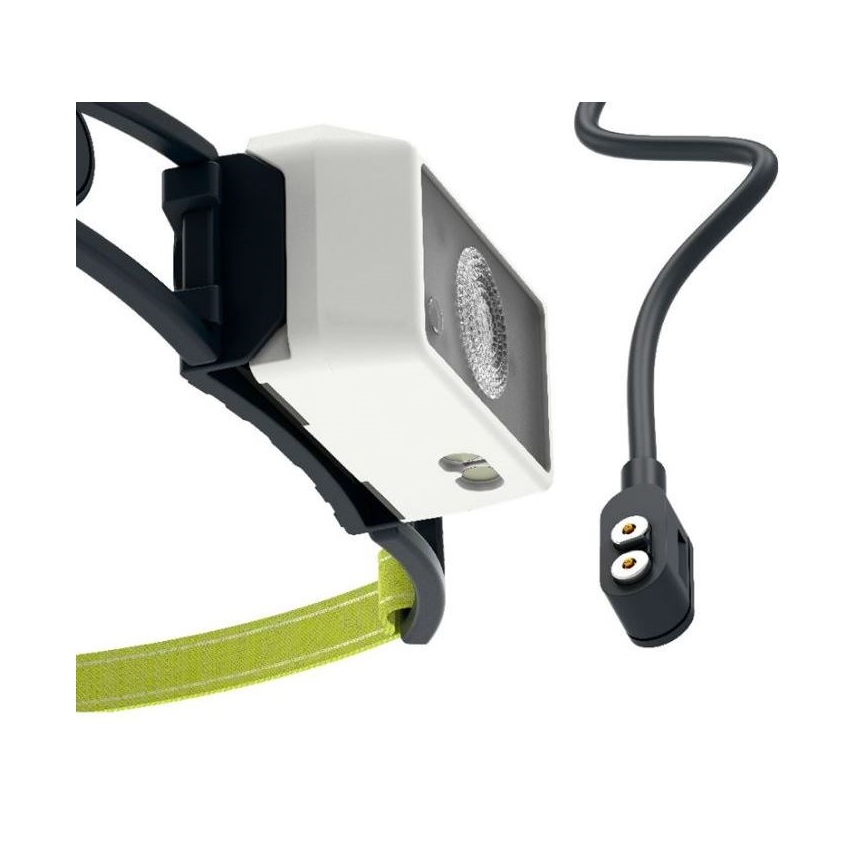 Ledlenser NEO1R - Torcia frontale ricaricabile a LED dimmerabile, 730 mAh, IP67, 250 lm, 15 h, verde