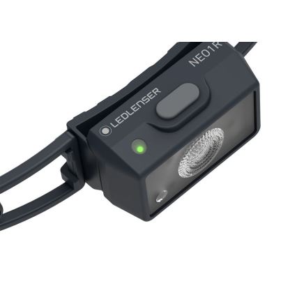 Ledlenser NEO1R - Lampe frontale rechargeable à LED à intensité réglable, 730 mAh, IP67, 250 lm, 15 h, noire