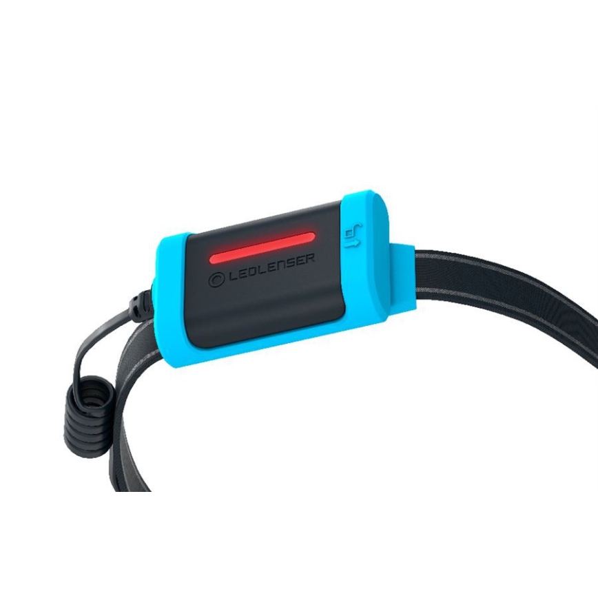 Ledlenser NEO3 - lampe frontale LED dimmable LED/3xAAA IP54 400 lm 20 h bleue