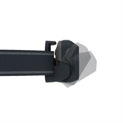 Ledlenser NEO3 - Lampe frontale LED dimmable LED/3xAAA IP54 400 lm 20 h noire