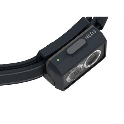 Ledlenser NEO3 - Lampe frontale LED dimmable LED/3xAAA IP54 400 lm 20 h noire