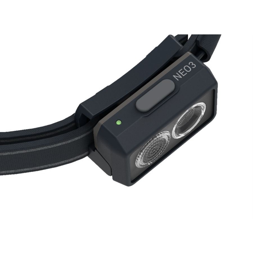 Ledlenser NEO3 - Lampe frontale LED dimmable LED/3xAAA IP54 400 lm 20 h noire