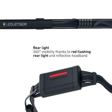 Ledlenser NEO5R - dimm- und wiederaufladbare LED-Stirnlampe LED/1800 mAh IP54 600 lm 35 h schwarz/weiß
