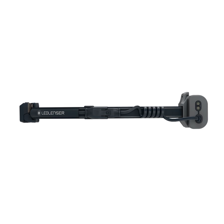 Ledlenser NEO9R - Lampe frontale LED rechargeable à intensité variable / 5000 mAh / IP54 / 1200 lm / 120 h / noir/gris