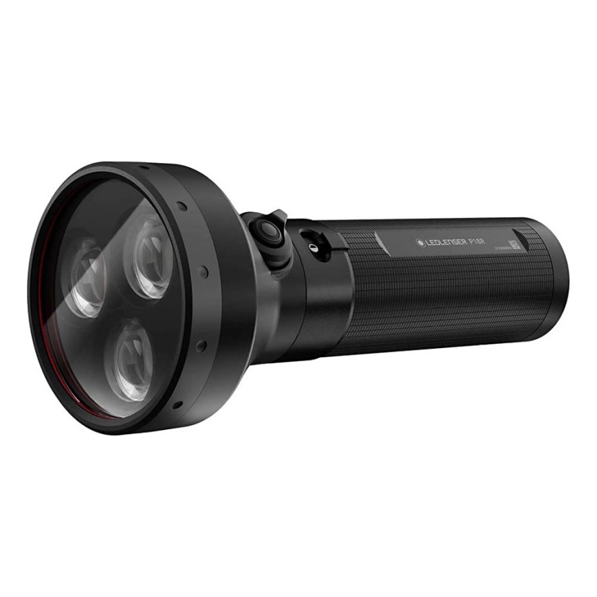 Ledlenser P18R - Torcia ricaricabile dimmerabile a LED/3000 mAh IP68 6500 lm 45 h nera
